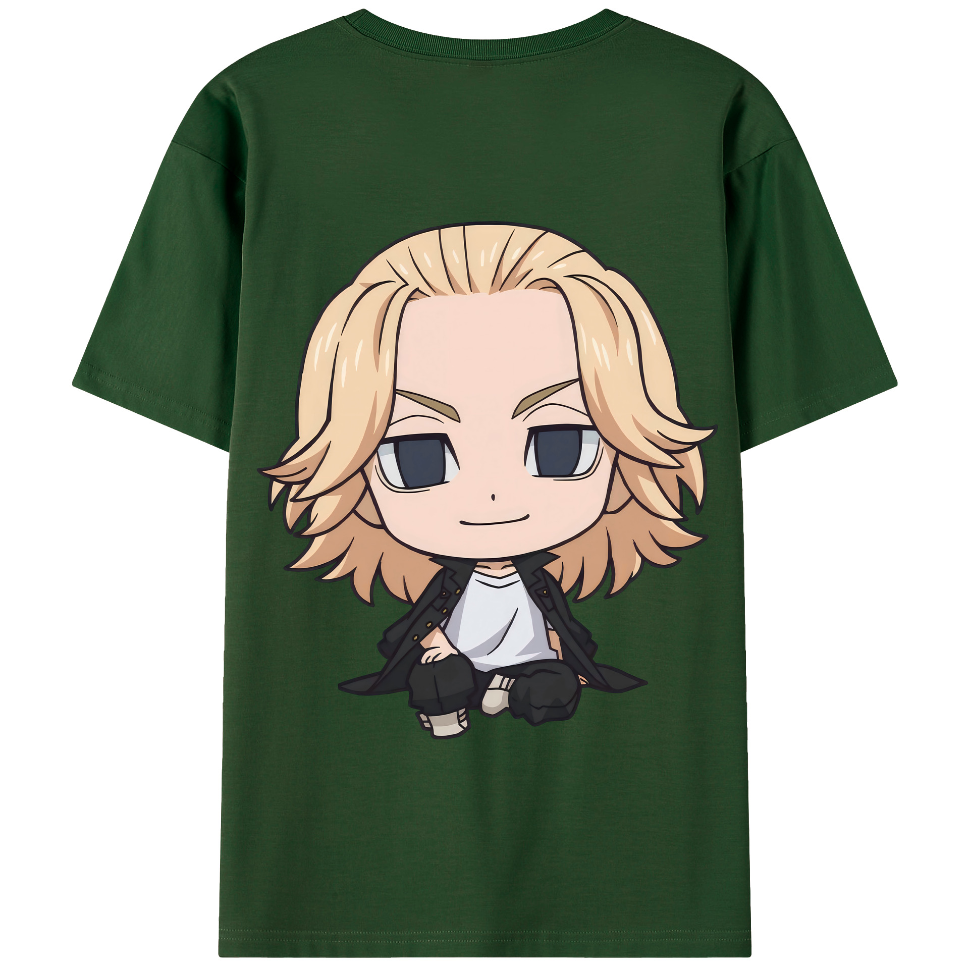 （画像用） 東京リベンジャーズ Tokyo Revengers 綿100％半袖Tシャツ（背面プリント）